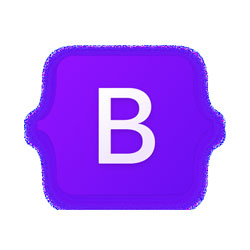 Bootstrap logo for responsive web design framework